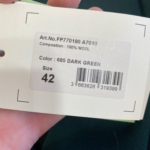 Gorgeous Balmain Dark Green Double Breasted Blazer - Picture 6 of 7